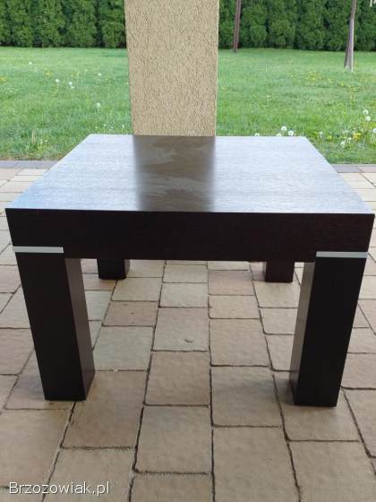Stolik kawowy drewniany Paged Meble kolor wenge 60