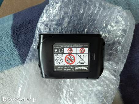 Nowa oryginalna Bateria Makita BL1860B 18V 6.  0Ah