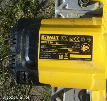 Pilarka zagłębiarka DeWALT piła tarczowa 1300 W -  Besko