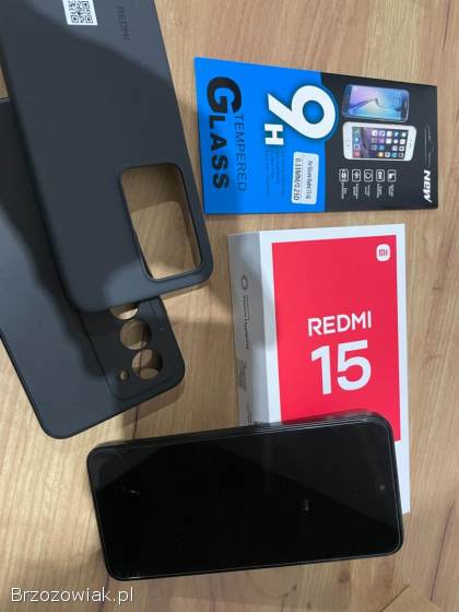 Smartfon Xiaomi Redmi 15 6/128GB 6,  9 144Hz 50Mpix Midnight Black Czarny