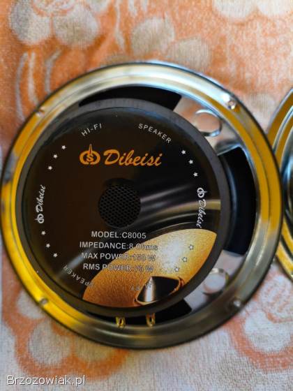 Głośniki niskotonowe bass 20cm i 16.  5 cm dibeisi