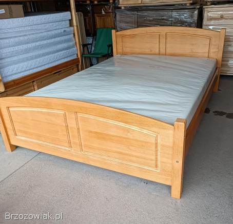 Łóżko 120x200 z drewna sosnowego z materacem nowe