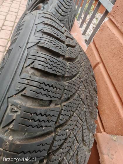 4 opony zimowe z felgami Nexen 205/60/R16 4 szt Jak Nowe