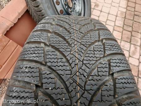 4 opony zimowe z felgami Nexen 205/60/R16 4 szt Jak Nowe