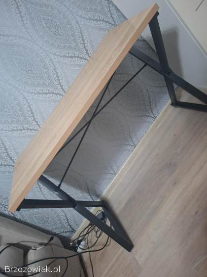 Biurko loft 100x50 czarne