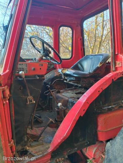 MTZ82 z przyczepą