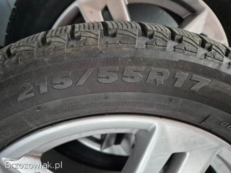 Felgi z oponami 17 cali 5x112,  audi