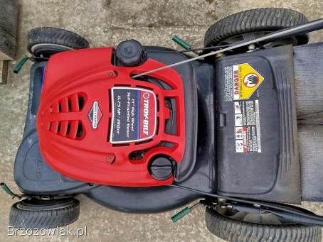 Kosiarka spalinowa 50 cm 6,  75hp z napędem z koszem troy-bilt mulczer