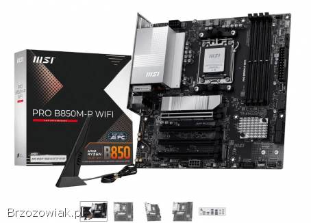 NOWY PROFESJONALNY KOMPUTER GAMINGOWY MSI DO GIER Z LEDAMI ARGB!  DDR5 AM5,  WIFI-7