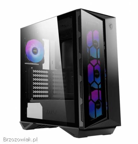 NOWY PROFESJONALNY KOMPUTER GAMINGOWY MSI DO GIER Z LEDAMI ARGB!  DDR5 AM5,  WIFI-7