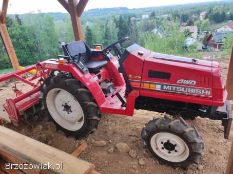 Mitsubishi mt20 zestaw glebogryzarka kosiarka