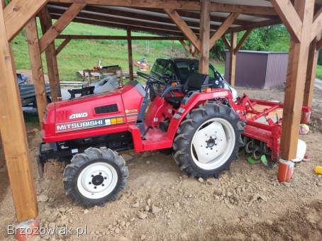 Mitsubishi mt20 zestaw glebogryzarka kosiarka