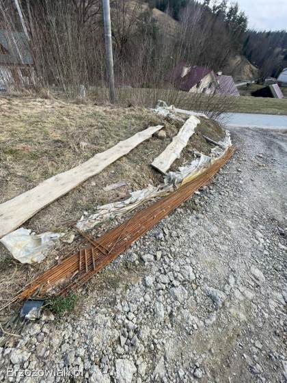 Stal zbrojeniowa,  pręt żebrowany,  druty Fi 6