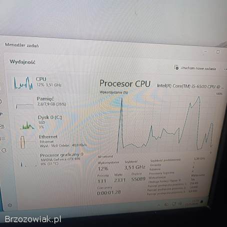 Komputer PC i5 SSD GTX