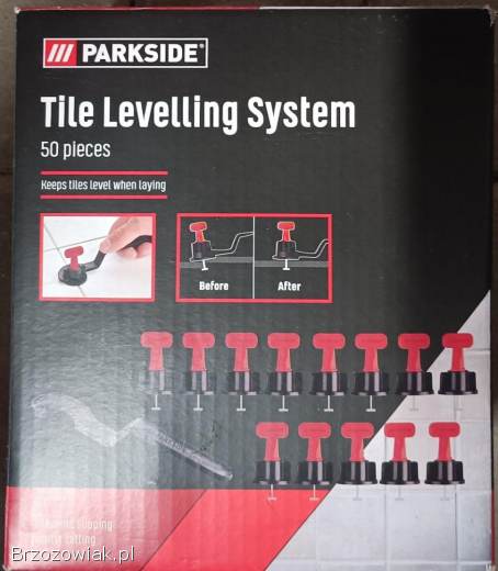 System poziomowania płytek Parkside Tile Levelling System