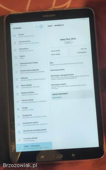 Samsung Galaxy Tab A 10.  1 2016 WiFi SM-T580 + etui
