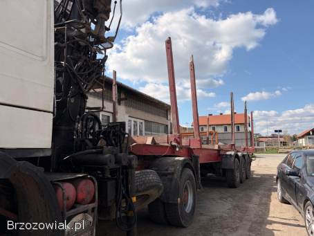 MAN F90 4x4 HDS naczepa DMC 42000kg