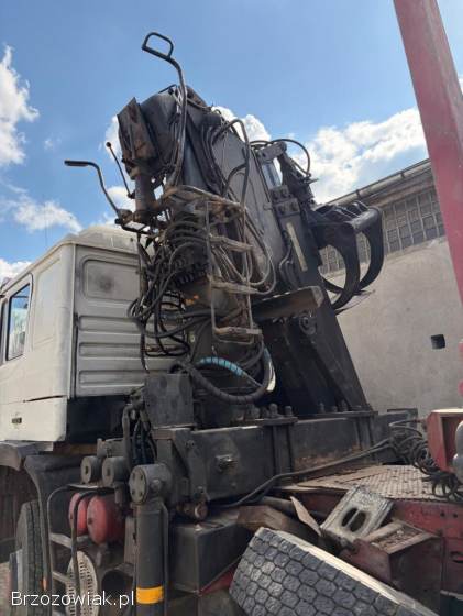MAN F90 4x4 HDS naczepa DMC 42000kg