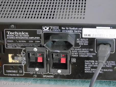 Wzmacniacz Technics SU-X840 mocny.  DOSTAWA