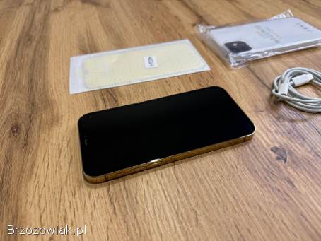 Okazja!  Iphone 12 Pro Złoty!  Gwarancja!  Super Stan!  Kondycja Baterii 100!