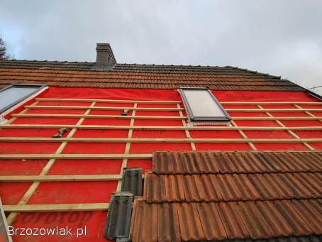 Ocieplenia,  remonty,  dachy,  prace budowlane