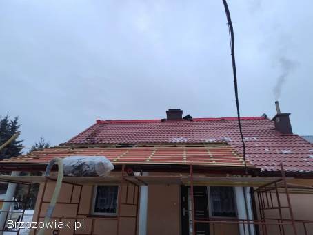 Ocieplenia,  remonty,  dachy,  prace budowlane