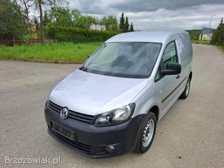 Volkswagen Caddy Lift 2.  0 TDI 110KM 2014r Napęd 4x4 Klima 6 Bieg Hak!
