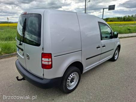 Volkswagen Caddy Lift 2.  0 TDI 110KM 2014r Napęd 4x4 Klima 6 Bieg Hak!
