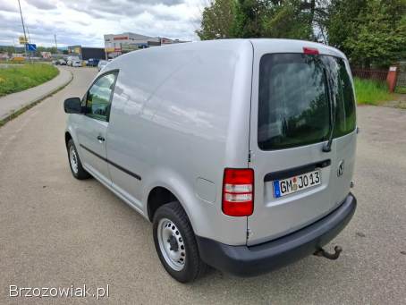 Volkswagen Caddy Lift 2.  0 TDI 110KM 2014r Napęd 4x4 Klima 6 Bieg Hak!