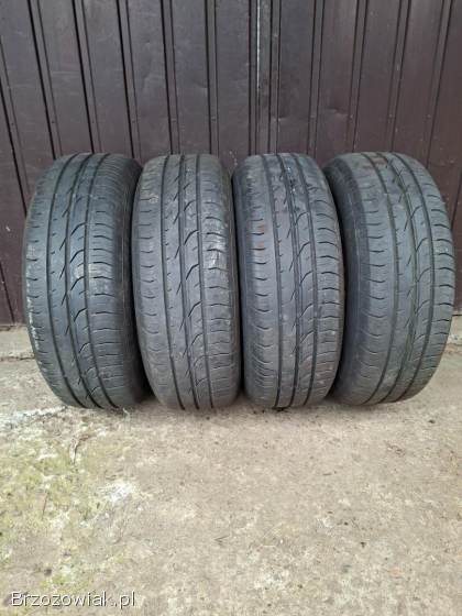 Koła felgi aluminiowe alufelgi BORBET 15 5x112 opony Continental 195/65R15 7 mm
