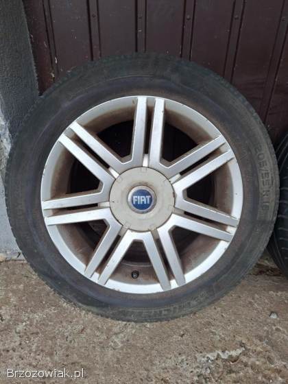 Koła felgi aluminiowe alufelgi FIAT 16 4x98 ET41 58.  1 opony MICHELIN 205/65R16