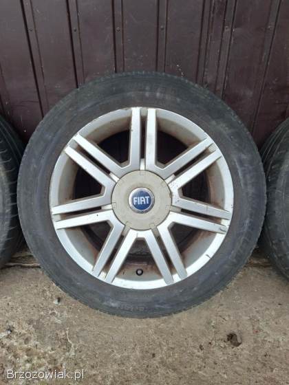 Koła felgi aluminiowe alufelgi FIAT 16 4x98 ET41 58.  1 opony MICHELIN 205/65R16