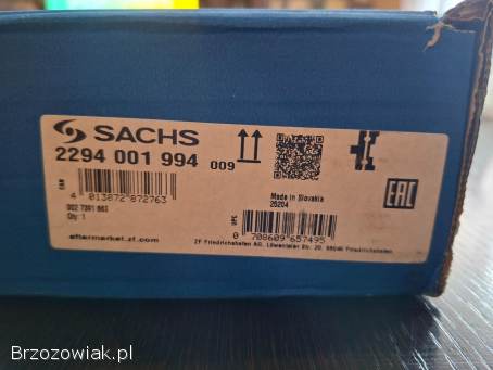 KOŁO DWUMASOWE SACHS 2294001095 OPEL 1.  4 TURBO