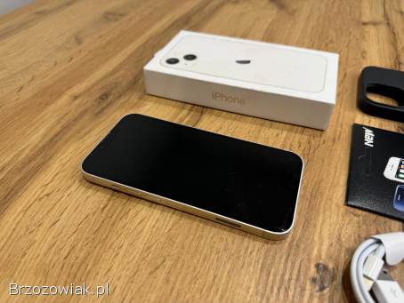 Okazja!  Iphone 13 -  Biały!  Gwarancja!  Kondycja Baterii 100!  Polecam!