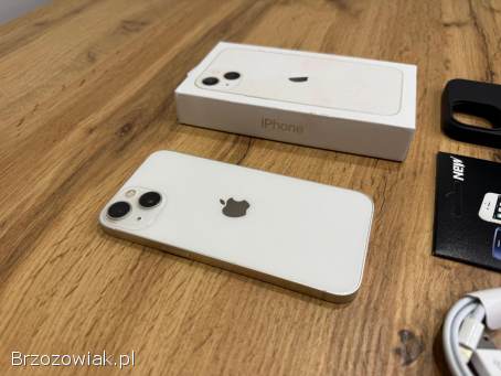 Okazja!  Iphone 13 -  Biały!  Gwarancja!  Kondycja Baterii 100!  Polecam!