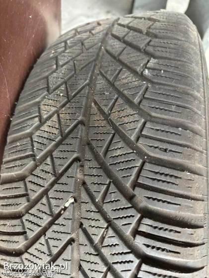 Felgi stalowe 16 calowe AUDI BMW z oponami zimowymi Continental 205/55 R16