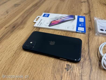 Okazja!  Iphone 11 -  Czarny! !  Gwarancja!  Super Stan!  Bateria 100!