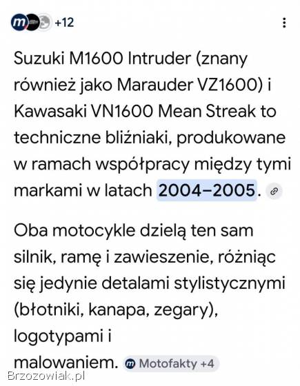 Suzuki Intruder Chopper 2005