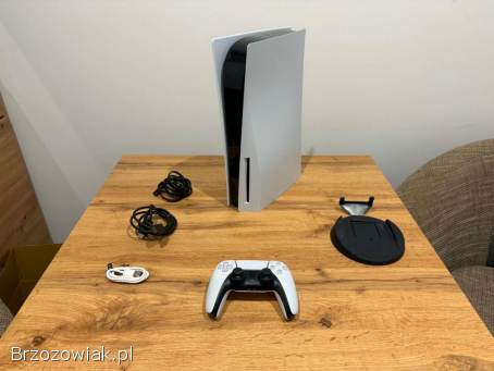 Okazja!  Konsola PS5 z napędem + pad!  Playstation 5!  Super Stan!  Gwarancja!