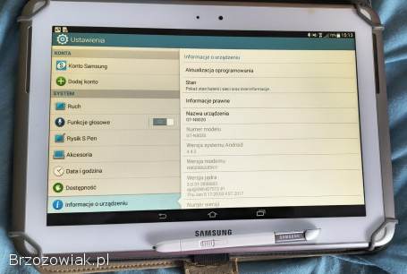 Samsung Galaxy Note 10.  1 GT-N8020 2GB 16GB + rysik + etui