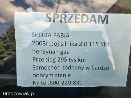 Škoda Fabia Kombi 2003