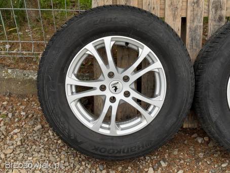 Koła 5x114,  3 R16 ET45 6,  5J 74,  1 mm + 215/70 Hankook 2019 r.  5,  5/6 mm