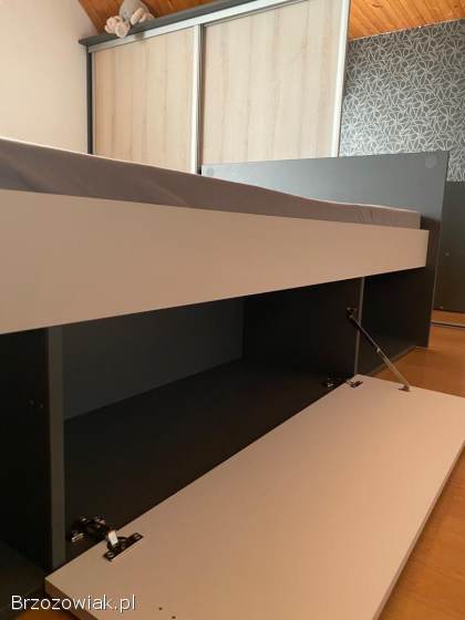 Łóżko + materac 90x200