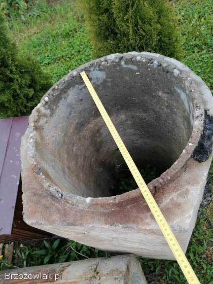 Kręgi betonowe fi 50 3 sztuki 100cm,  fi100 1 sztuka 100cm