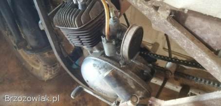 Trójkołowiec z silnikiem WSK 125