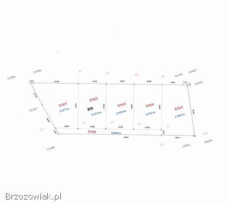 Działki budowlane w Świerzowej Polskiej (w bezpośredniej granicy z Krosnem)