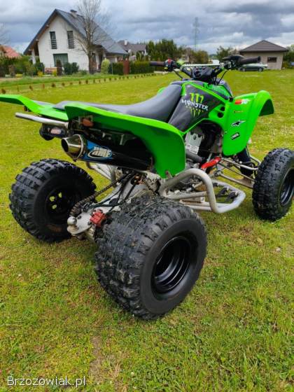 Kawasaki kfx 400 2006r z homologacją