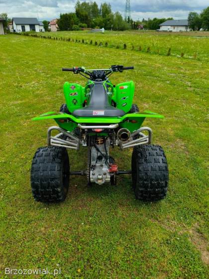 Kawasaki kfx 400 2006r z homologacją