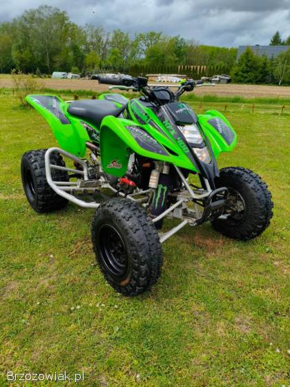 Kawasaki kfx 400 2006r z homologacją