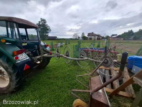 Zgrabiarka przetrząsarka 4 gwiazdowa zawieszana